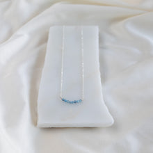 Load image into Gallery viewer, Stacked Aquamarine Necklace