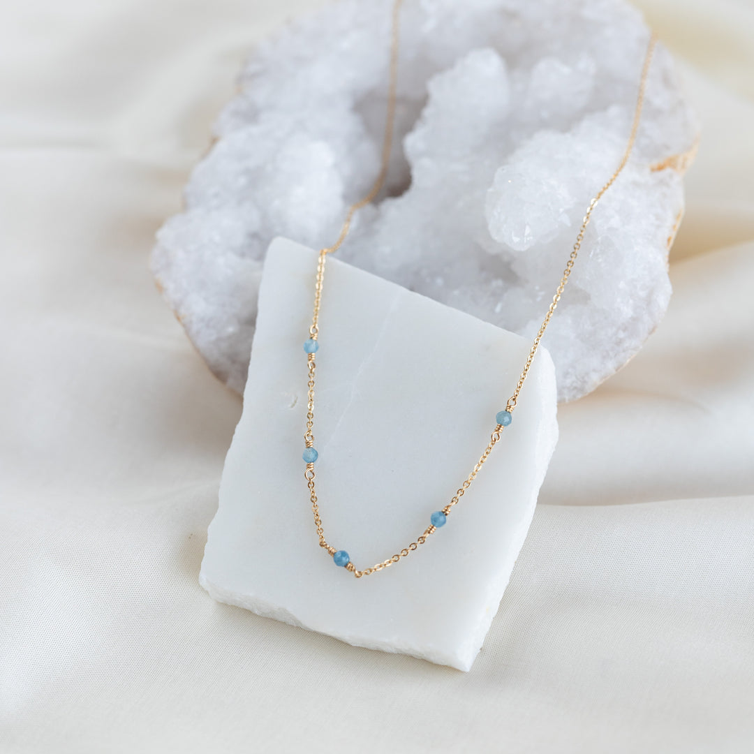 Aquamarine hálsmen
