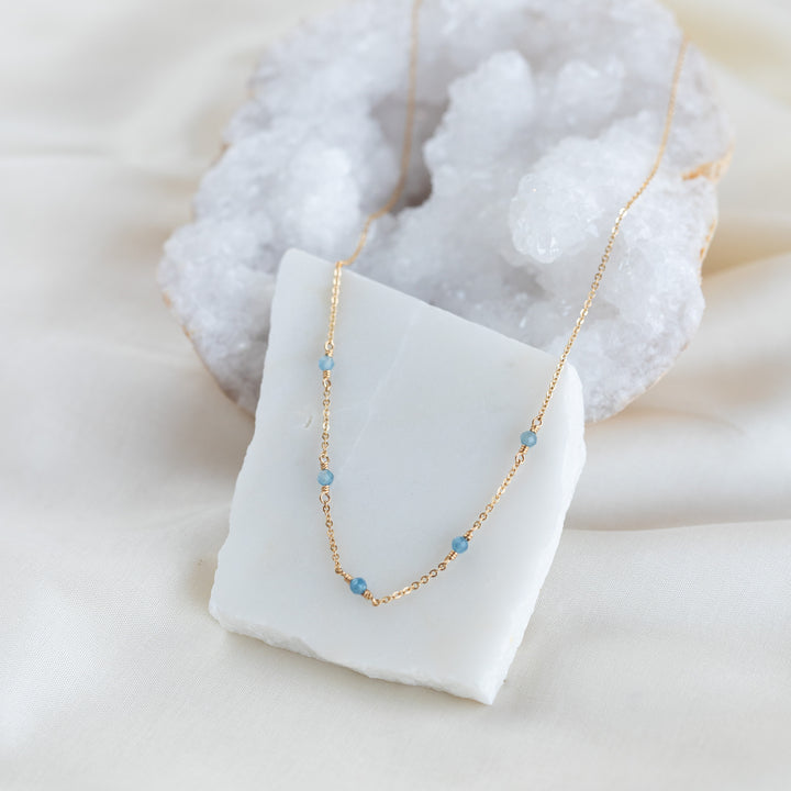 Aquamarine hálsmen
