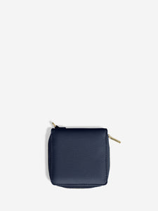 Stackers Compact Jewellery Purse, Navy