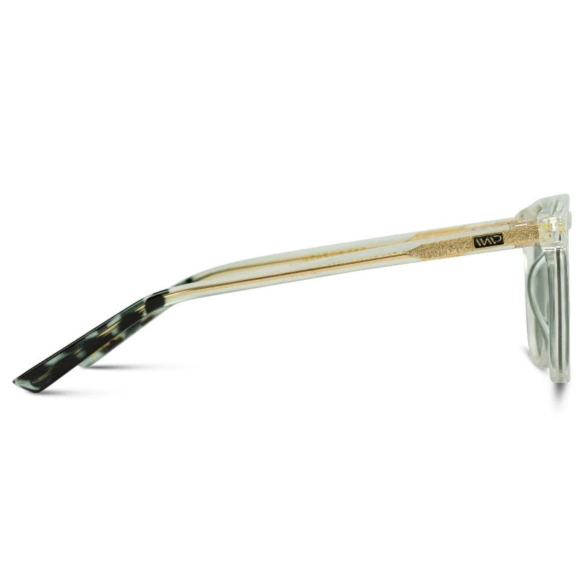 Nick Sunglasses, Glossy Clear