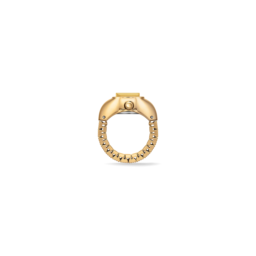 Breda - Nocturne Time Ring, Deep Gold