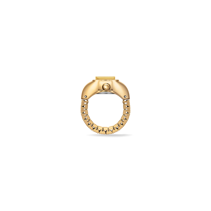 Breda - Nocturne Time Ring, Deep Gold