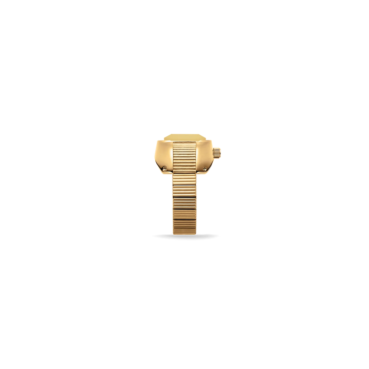 Breda - Nocturne Time Ring, Deep Gold