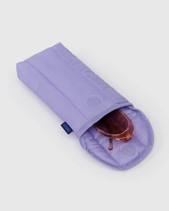 BAGGU Puffy Glasses Sleeve, Wisteria