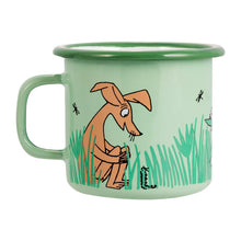 Load image into Gallery viewer, Moomin Enamel Mug - Retro Boy, 2,5dl