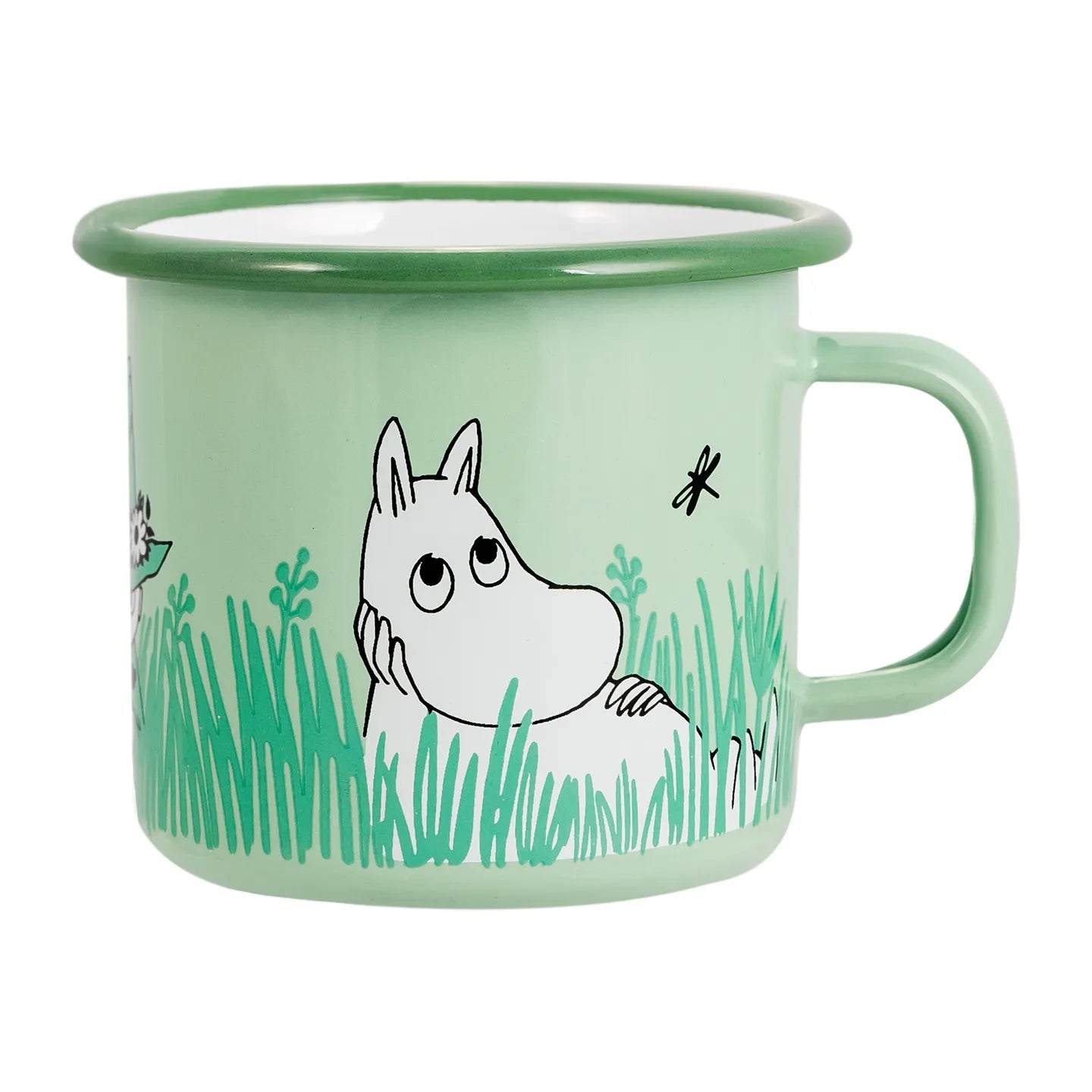 Moomin Enamel Mug - Retro Boy, 2,5dl