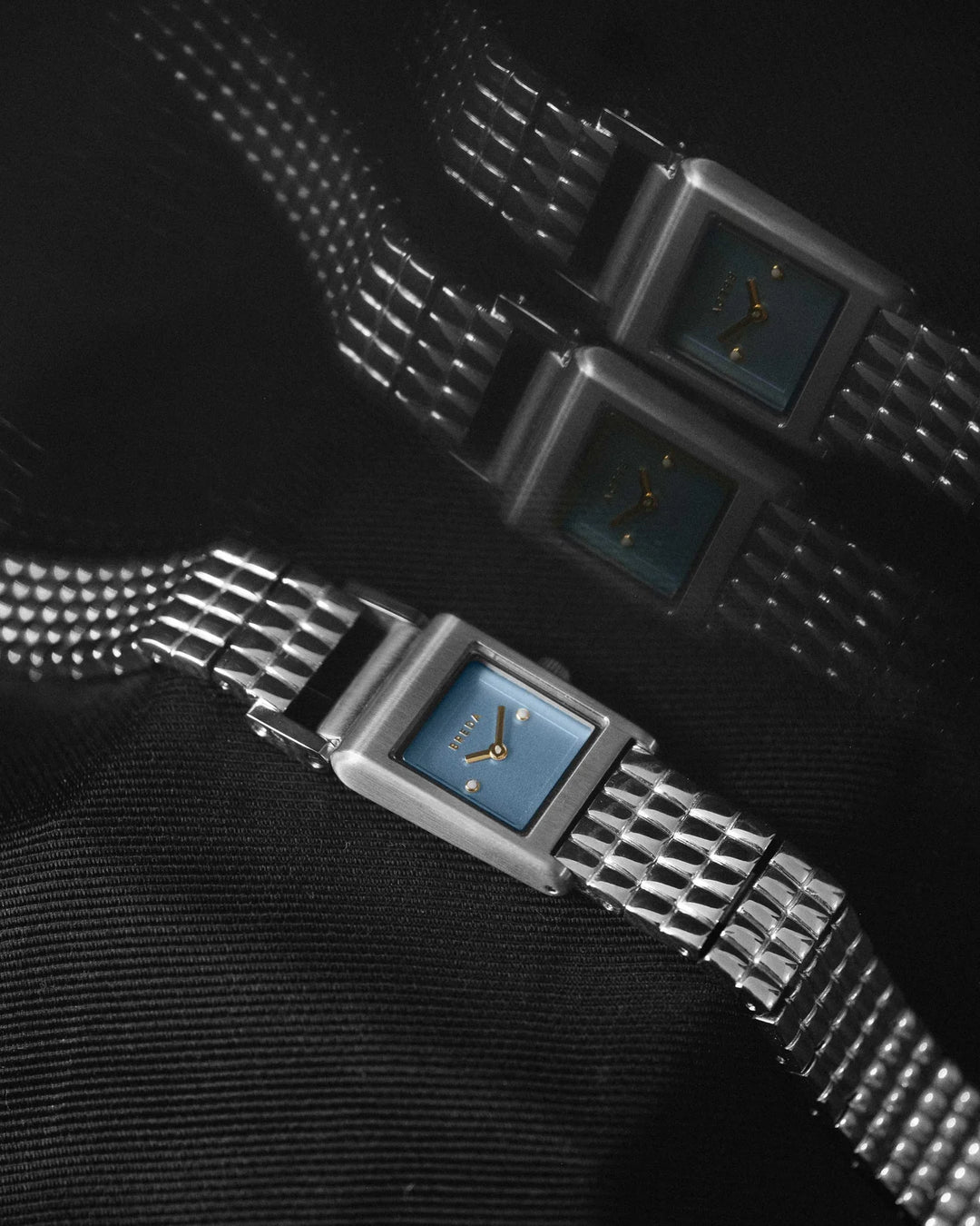 Breda - Revel Watch, Silver/Sky