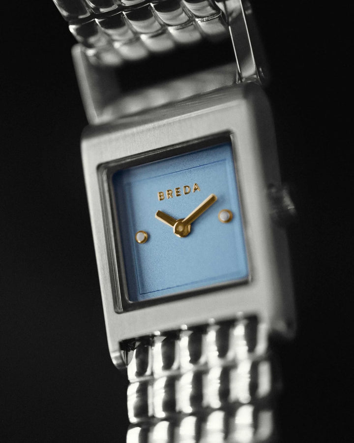 Breda - Revel Watch, Silver/Sky
