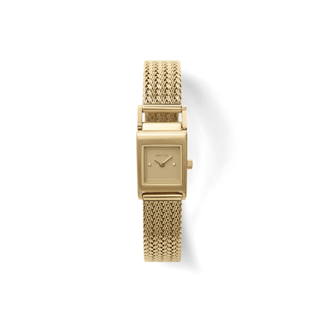 Breda - Revel (Tethered) Watch, Gold/Champagne