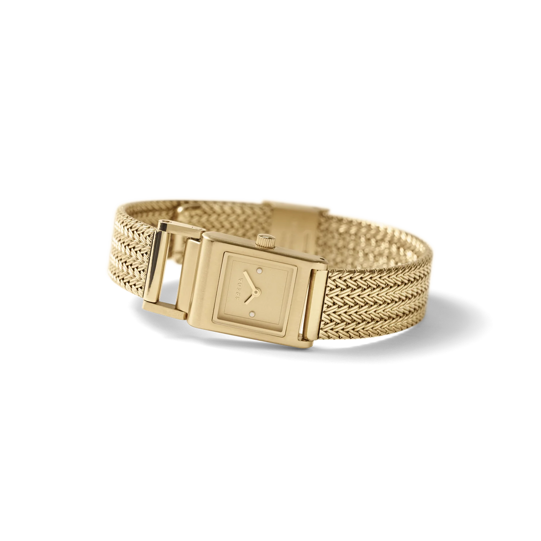 Breda - Revel (Tethered) Watch, Gold/Champagne
