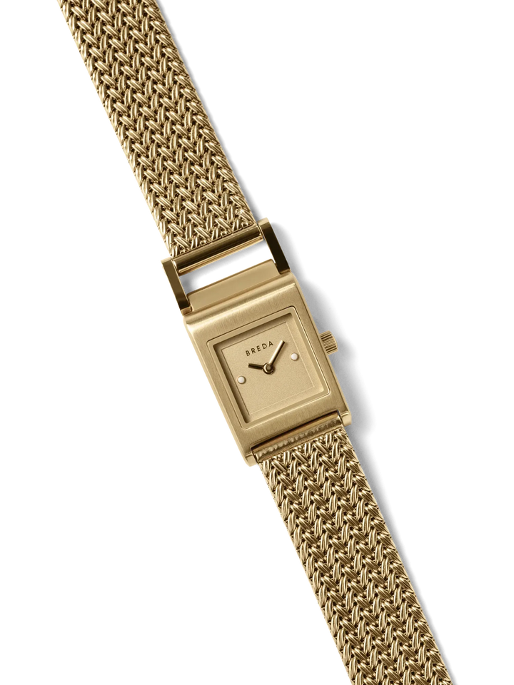 Breda - Revel (Tethered) Watch, Gold/Champagne