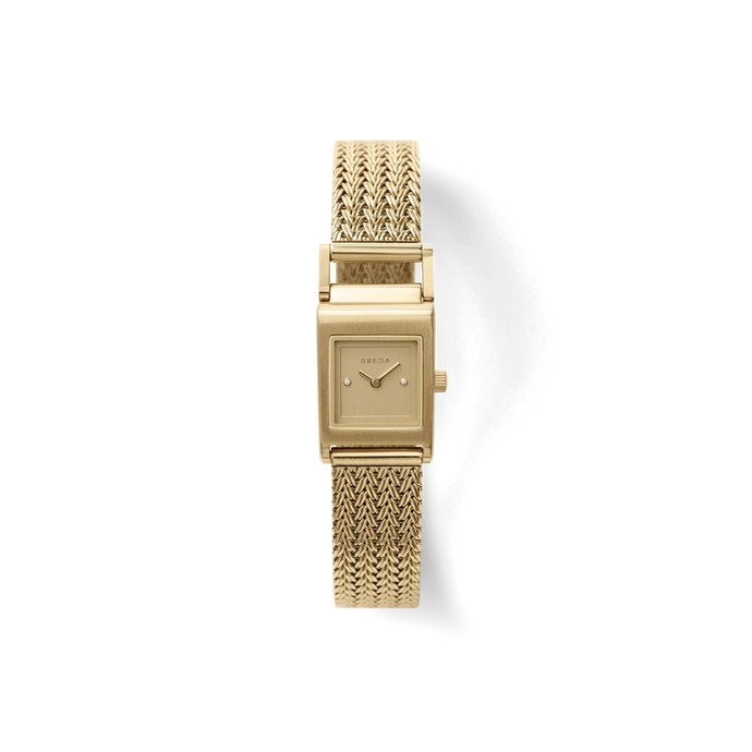 Breda - Revel (Tethered) Watch, Gold/Champagne