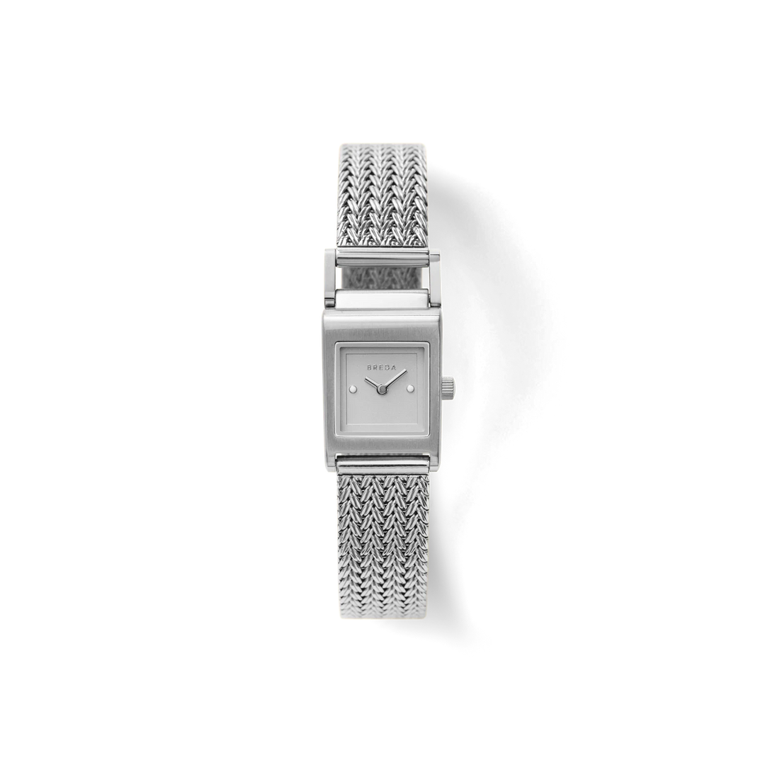 Breda - Revel (Tethered) Watch, Silver
