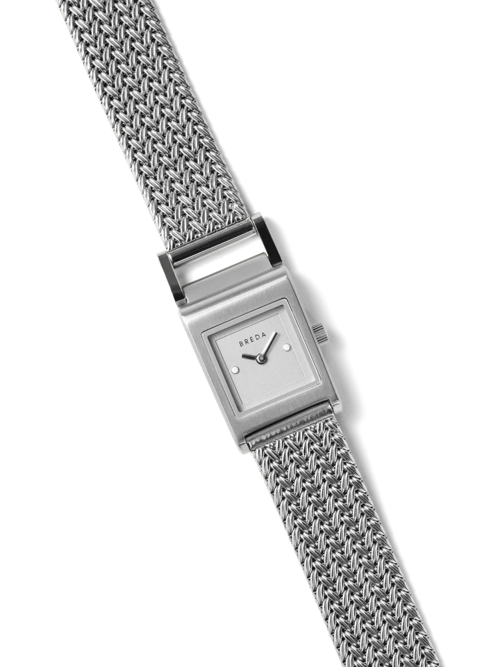 Breda - Revel (Tethered) Watch, Silver