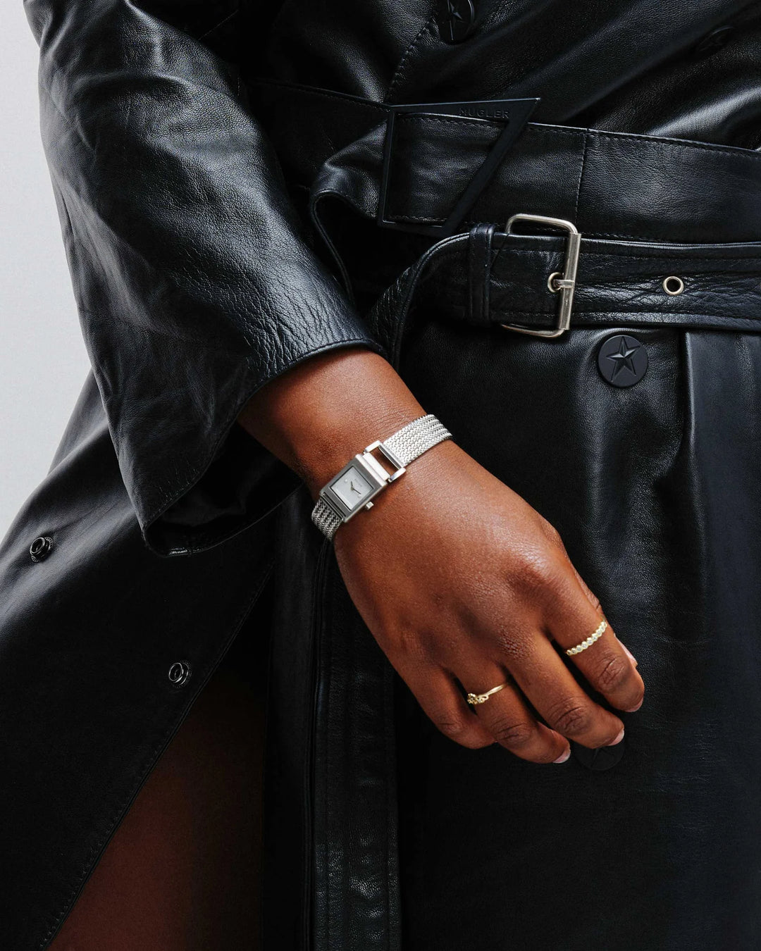 Breda - Revel (Tethered) Watch, Silver