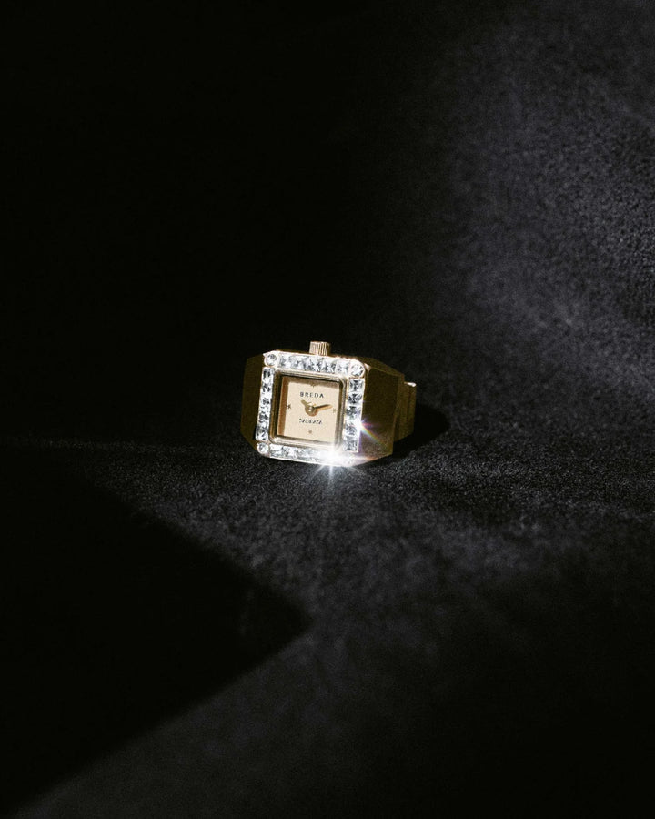Breda x Dalmata Time Ring, Gold