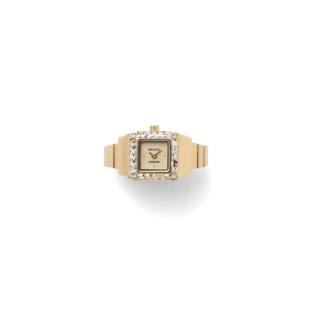 Breda x Dalmata Time Ring, Gold