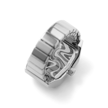 Load image into Gallery viewer, Breda x Dalmata Time Ring, Silver