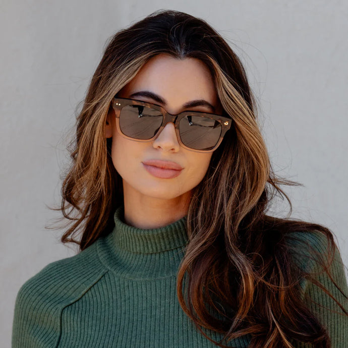 Sarah Sunglasses, Crystal Brown Tortoise