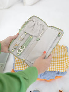 Stackers Slim Travel Case, Sage Green