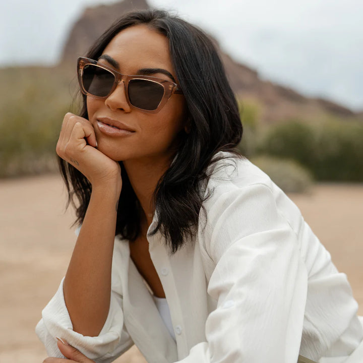 Solana Sunglasses, Crystal Rose