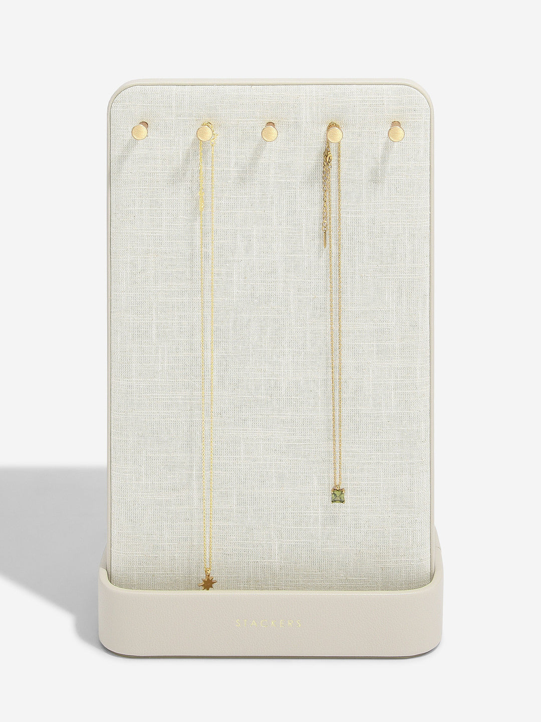 Stackers Oatmeal &amp; Linen All-In-One Jewellery Stand