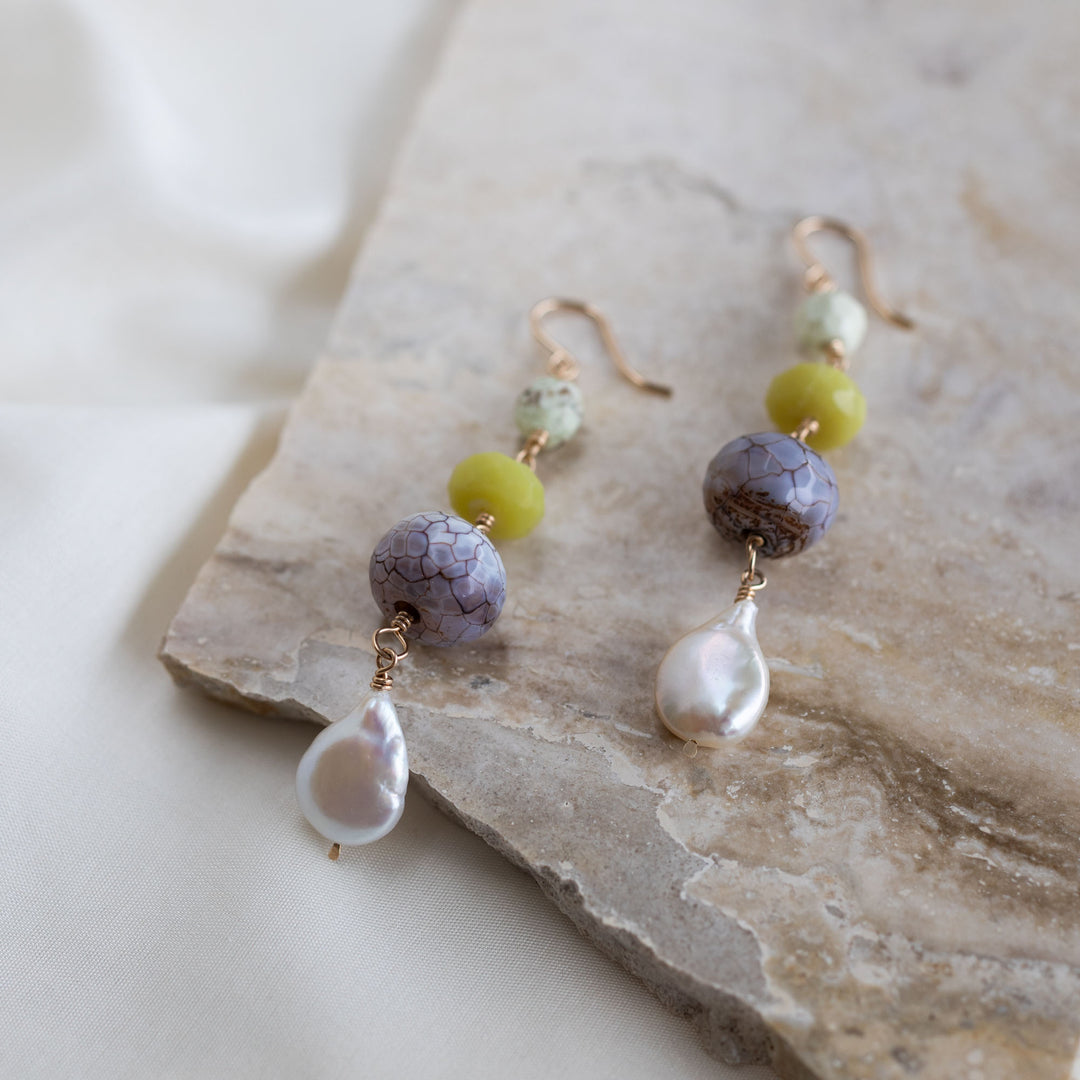 Wildstone Statement Earrings