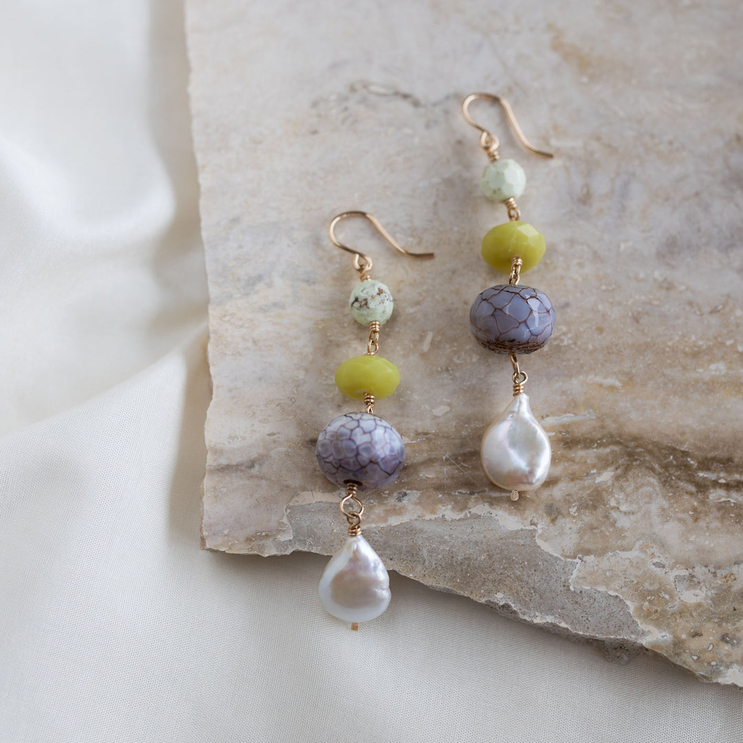 Wildstone Statement Earrings