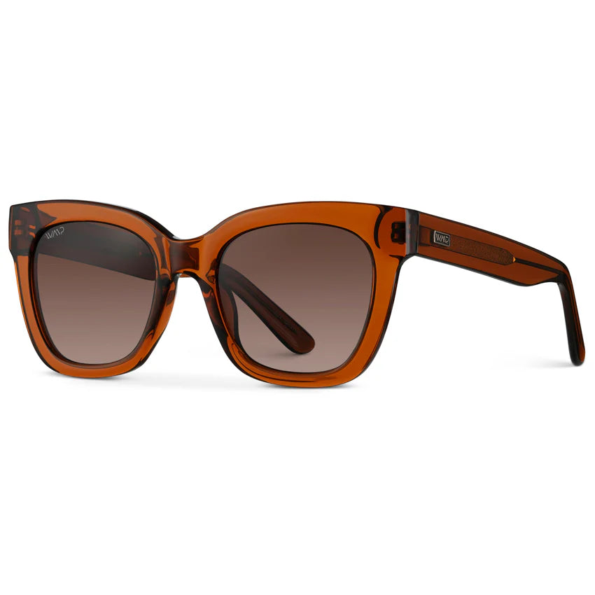 Stormi Sunglasses, Crystal Chestnut Brown