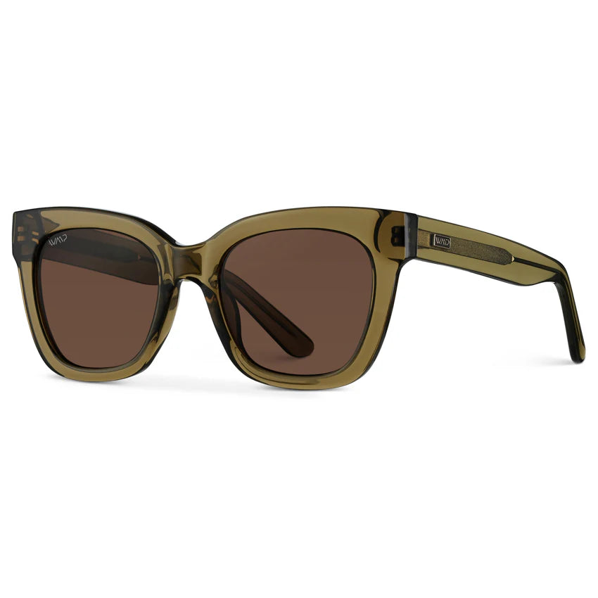 Stormi Sunglasses, Khaki Green