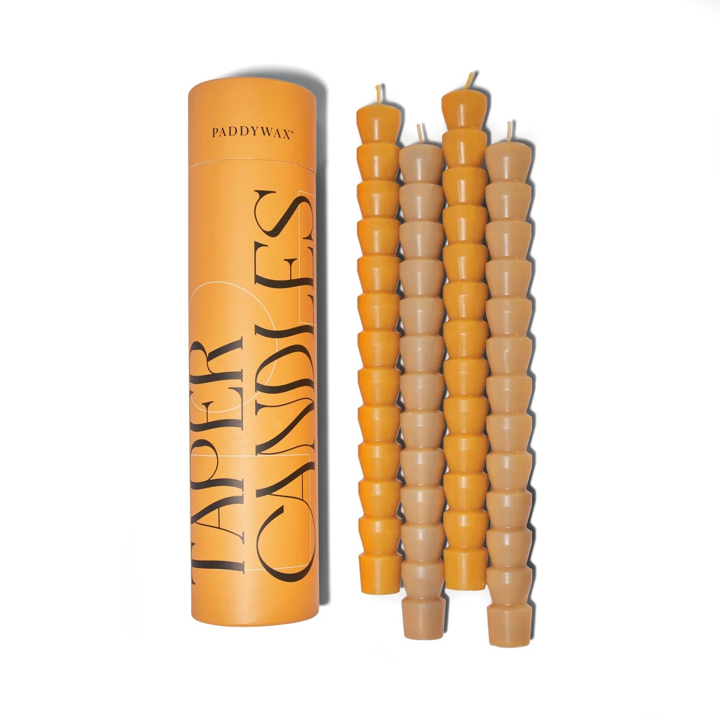 Taper Candle Set - Orange & Peach