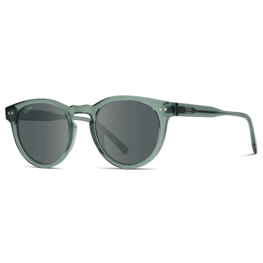 WMP Tate Sunglasses, Crystal Blue