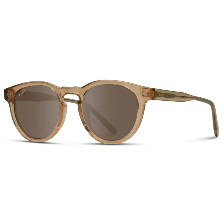 WMP Tate Sunglasses, Light Crystal Brown