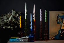Load image into Gallery viewer, Twisted Taper Candles, Mink