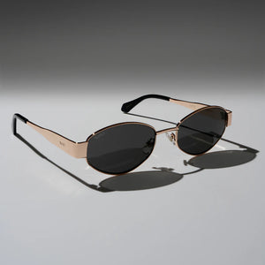 Verona Sunglasses, Gold/Black