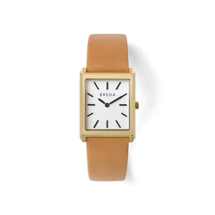 Breda - Virgil Watch Camel Leather/Gold