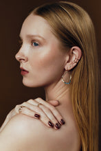 Load image into Gallery viewer, Vök Earrings, Aquamarine