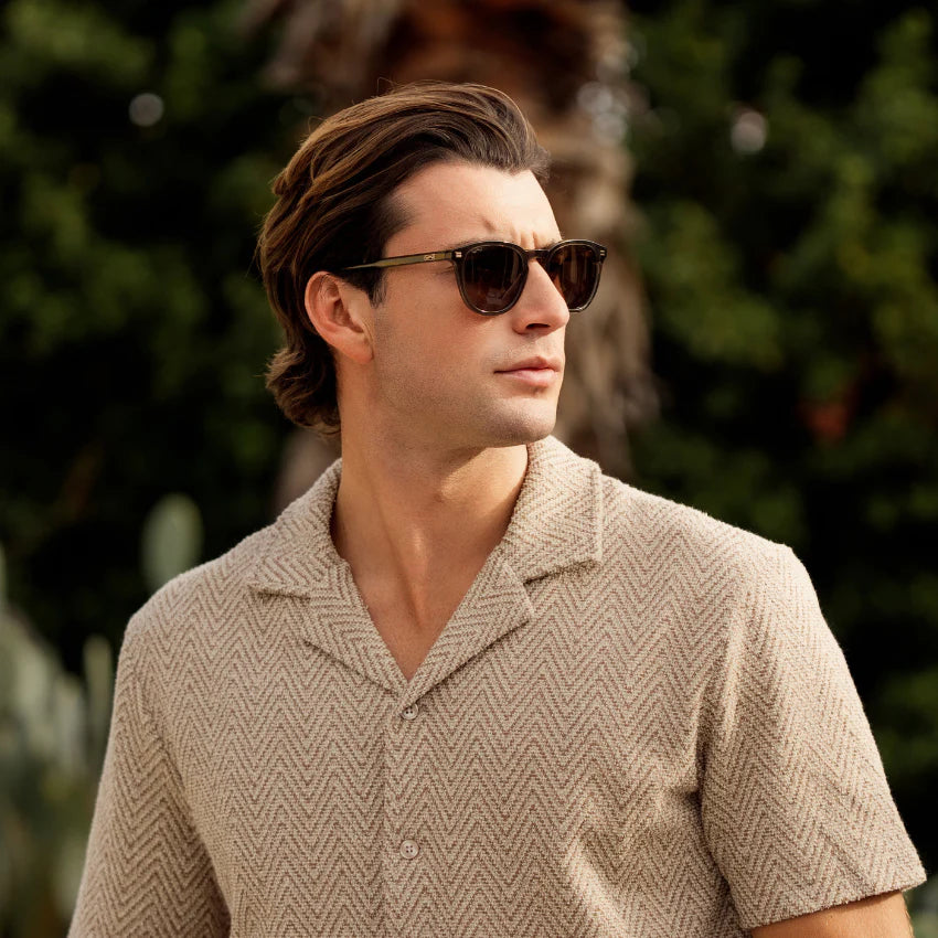 WMP Walker Sunglasses, Dark Moss Green