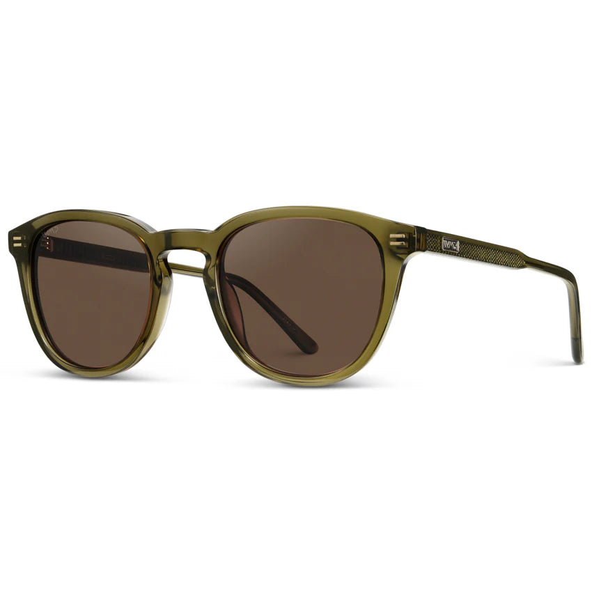 WMP Walker Sunglasses, Dark Moss Green