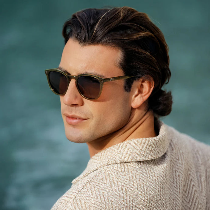 WMP Walker Sunglasses, Dark Moss Green