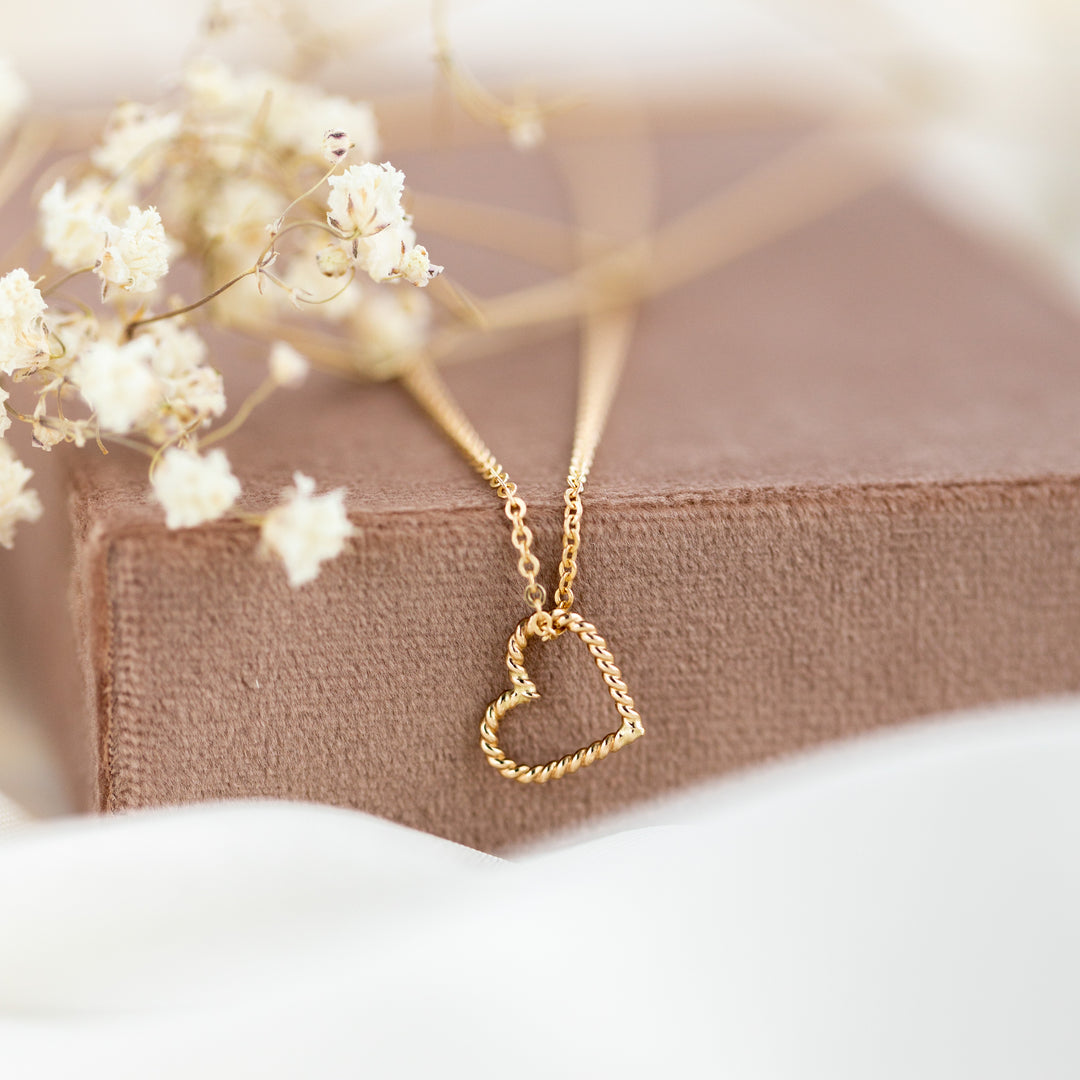 14k Sweetheart hálsmen