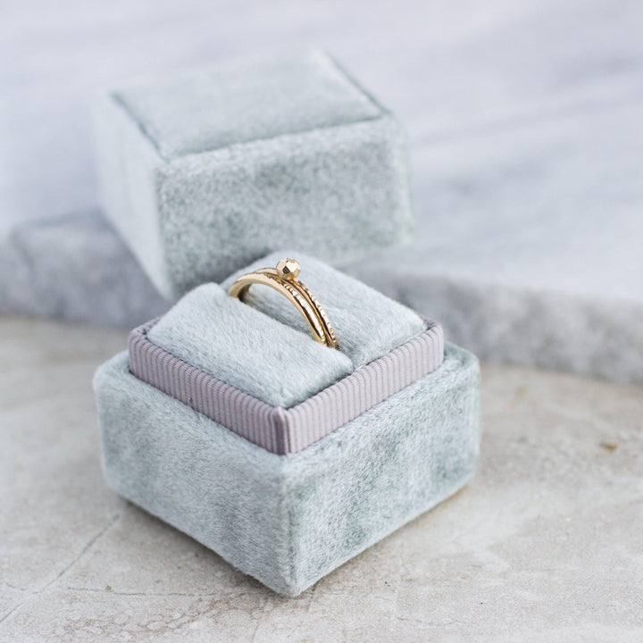 14k Pebble hringur