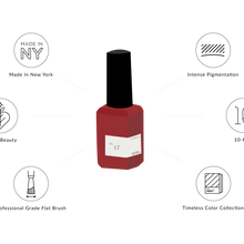 Load image into Gallery viewer, No.17 Cherry Red Nail Polish