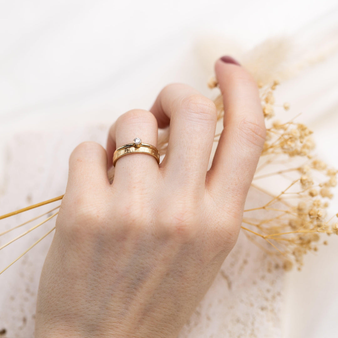Birch Diamond Ring
