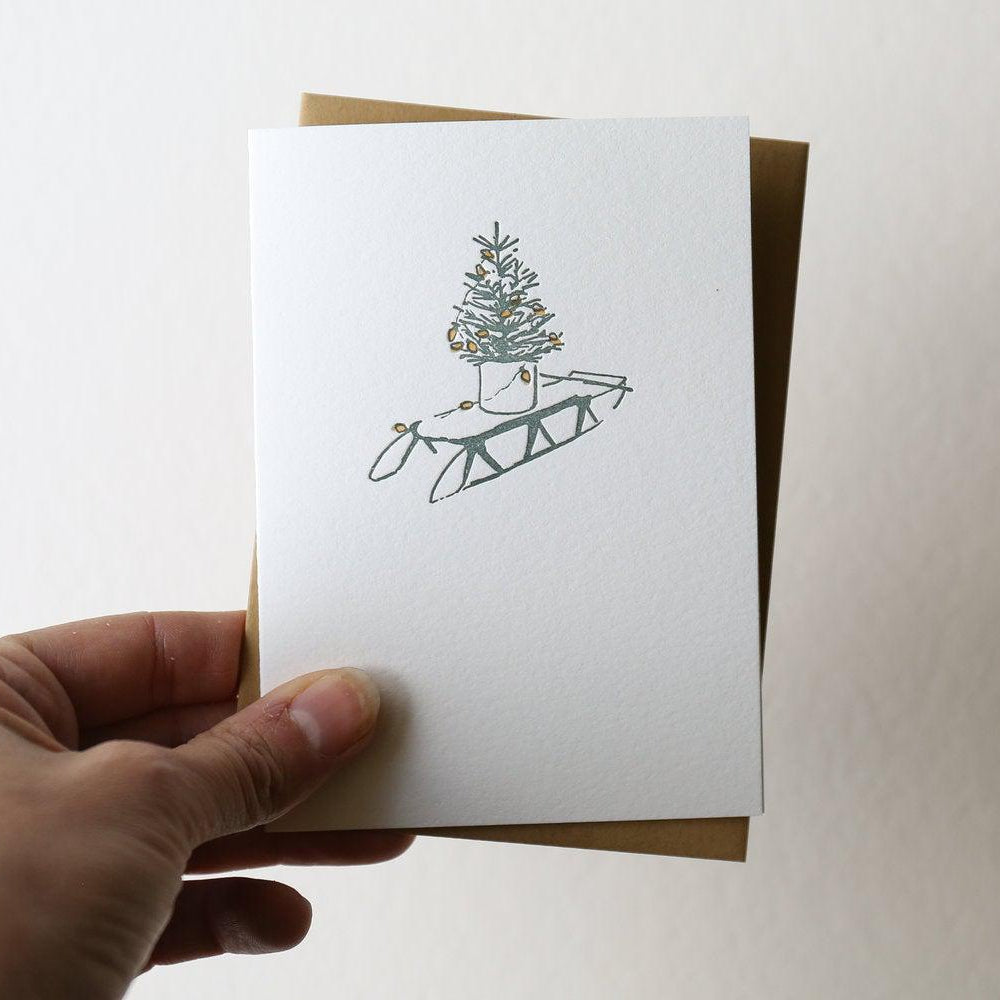 Christmas Sled Card