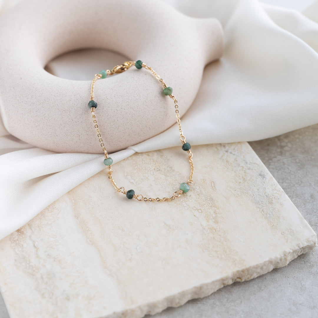 Emerald armband