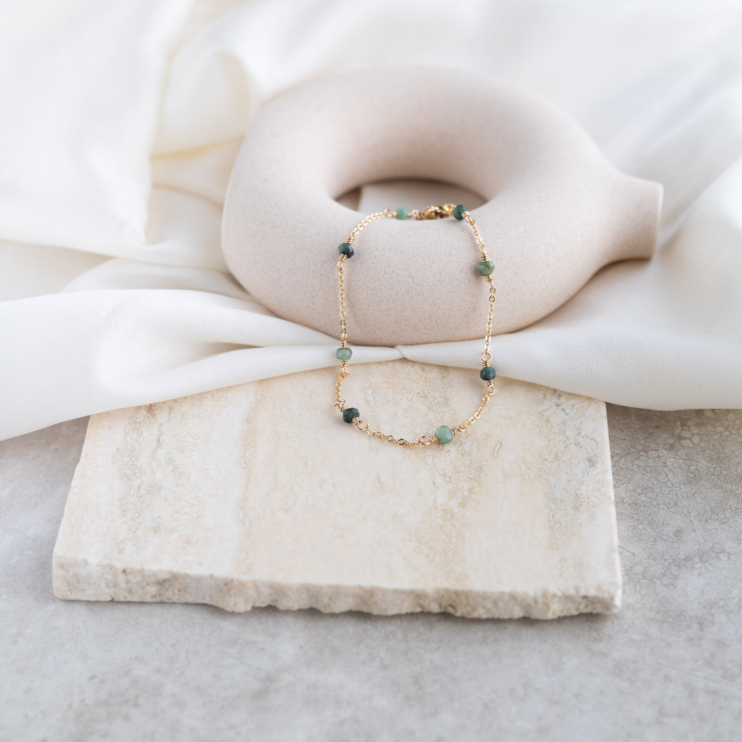Emerald armband