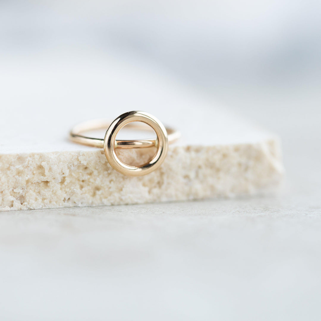 14k HALO hringur