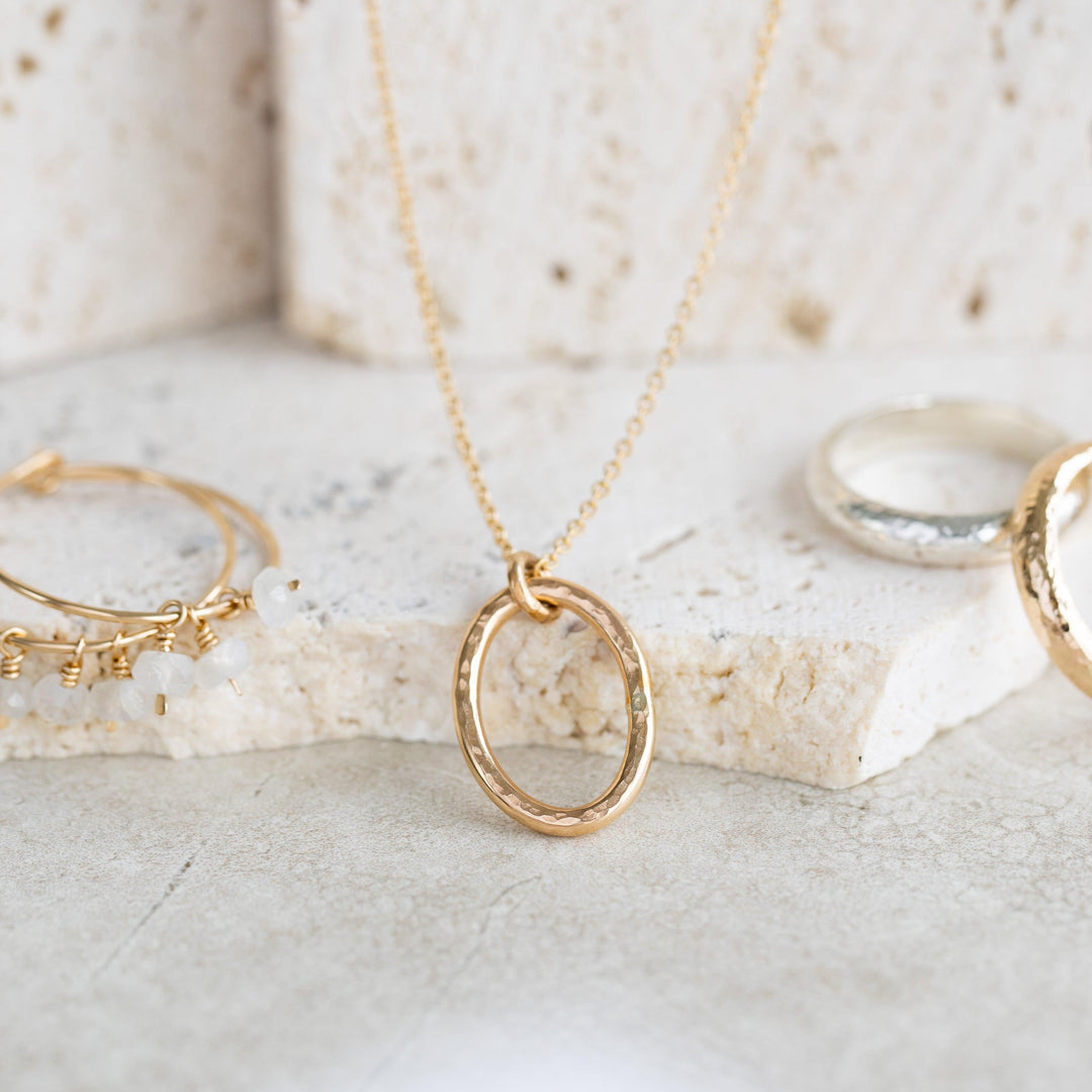 Moonstone Hoops